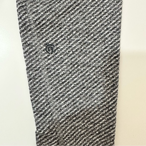 Champion Womens Striped Heather Grey Thick Activewear Workout Pants Size Med - Picture 6 of 9